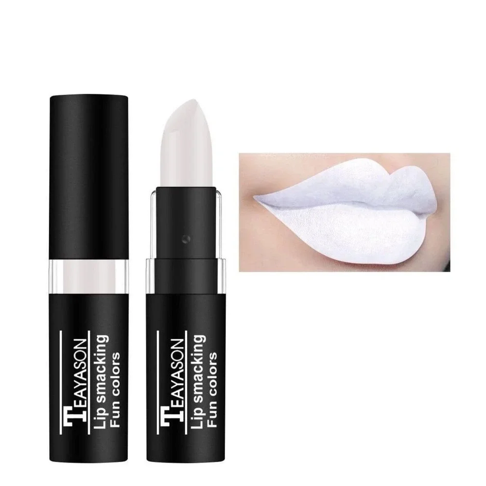 NEW Teayason white lip smacking fun‎ color lipstick